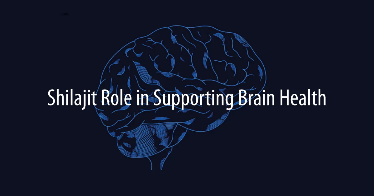 Illustration of a glowing blue brain on a dark background