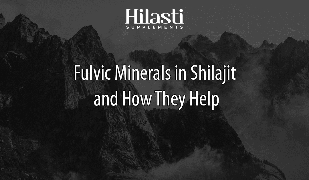 Fulvic Minerals in Shilajit and How They Help