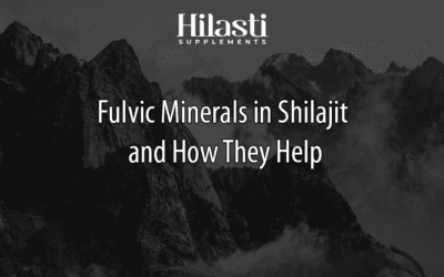 Fulvic Minerals in Shilajit and How They Help